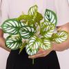 Nordic Green Artificial Plant Bunch - Faux Tree Leaves for Wall Decor & Floral Arrangements