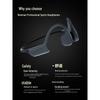 Newman Open-Ear Bone Conduction IPX8 Waterproof Sports Headset