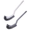 Corner Rim Cleaner Long Handle Graywhite Plastic Toilet Cleaning Brush