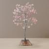 Rose Quartz Crystal Tree Orgonite Base 160 Gemstones