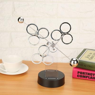 Electronic Perpetual Motion Revolving Celestial Model Kinetic Art Craft Desk Decoration