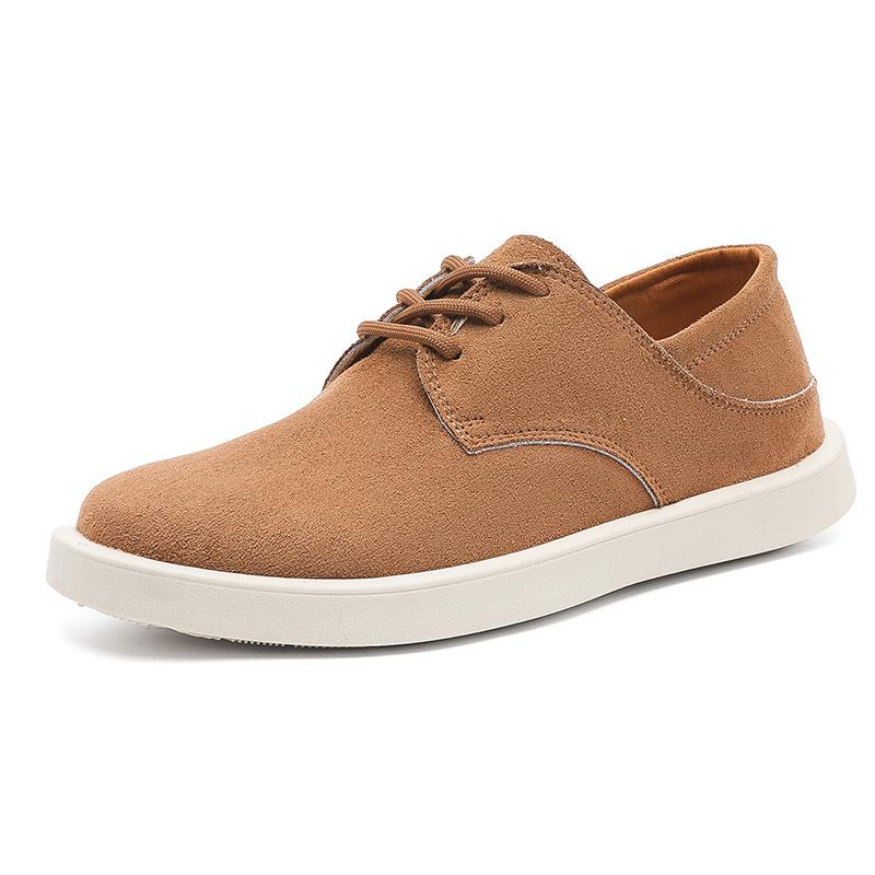 Fashion Mens Brown Loafers Non Slip Walking Flats Breathable Outdoor Slip on Casual Shoes for Male Work Office Driving Sneakers Beige