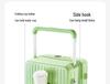 Free Shipping: 20-inch & 24-inch Front-Opening Multifunctional Trolley Suitcases with Wide Handles