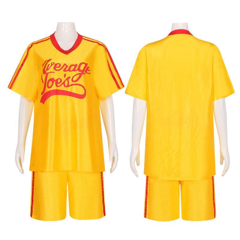 Dodgeball Crazy Dodgeball Cosplay Costume Movie Merchandise T-Shirt Cosplay Halloween Costume Women s XXXL