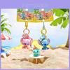 Stitch Summer Beach Keychain With Pvc Charm For Kids And Collectors