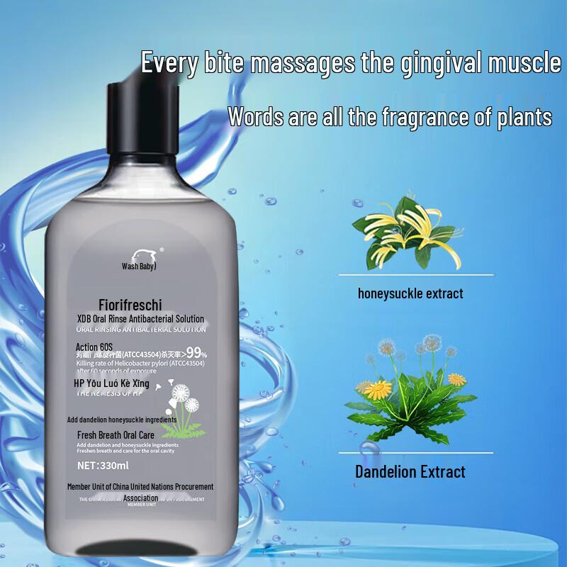 

Xidebao Antibacterial Mouthwash 300ml