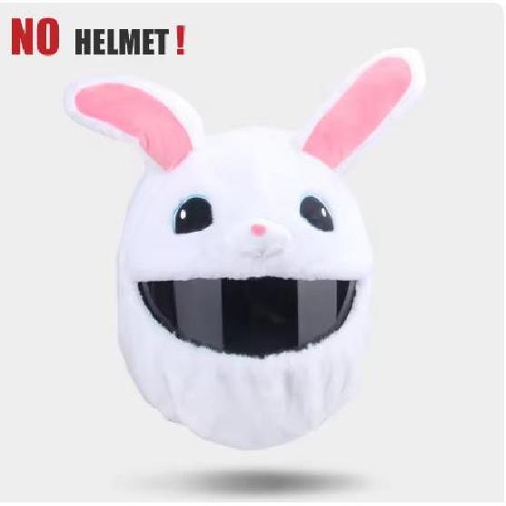 Motorcycle Full Helmet Cover Cartoon Plush Animal Helmet Cover Fabric Protection Funny Helmet Cover Motorcycle AccessoriesSpeed Sensors 6