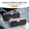 Car Sun Visor Glasses Case Anti-Scratch Sunglasses Storage Box For BMW M E87 E30 E46 E28 E39 F18 F35 G03 F10 E93 F20