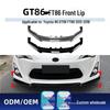 Front Lip Splitter & Bumper Corners for Toyota Subaru - Cross-border Modified Parts