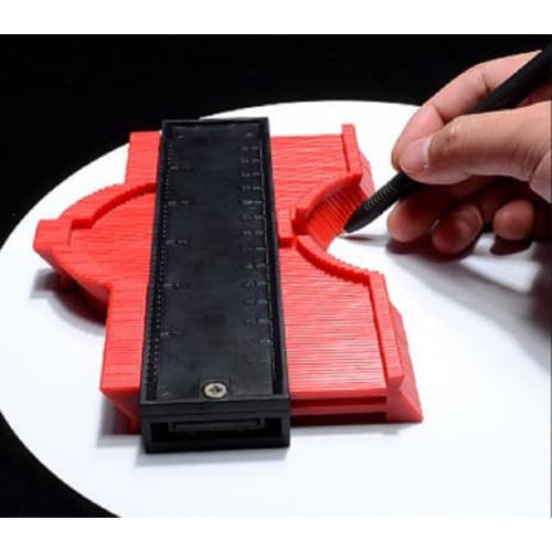 [Goodwill Store] Red 250mm Contour Gauge