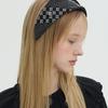 Brown Hat Folding Fascinator - Noir