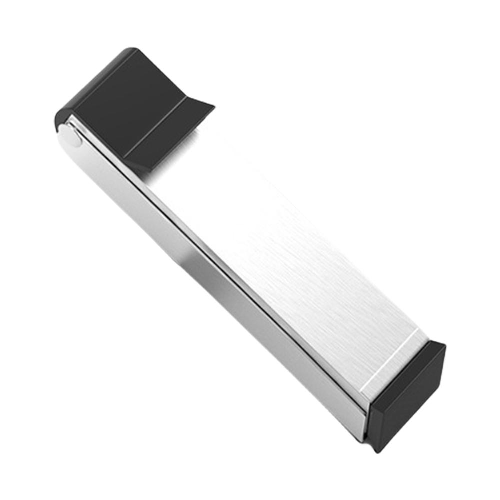 

Safety Door Stopper Windproof Gate Blocker Door Stop Holder Easy Pedal Kick Down Door Holder for Home Office серебряный