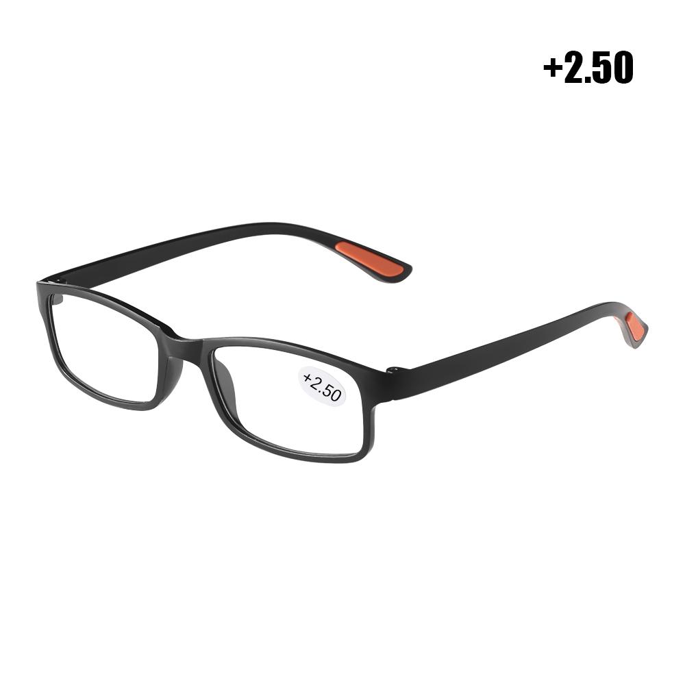 Unisex Ultra-light Reading Glasses Flexible Eyeglasses Magnifying +1.00~+4.0 Diopter Elders Glasses Eye Wear Accessories