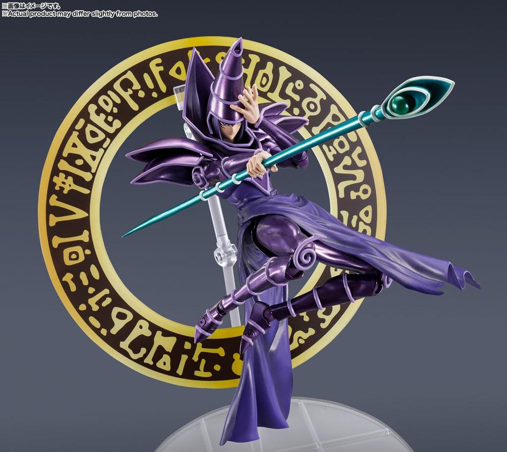 TAMASHII NATIONS Duel Monsters Black Magician 185mm PVC ABS Action Figure