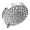 Rainfall Shower Head ABS Chrome Pressure Water Saving Shower Head High Pressure 4inch 5-setting Adjustable Shower Head Top Spra