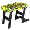 Foldable Foosball Table for Children - COLORBABY - 81x42x63 Cm - Green - Foldable Legs - Manual Scorekeepers - 4 Pieces