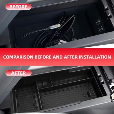 Armrest Storage Box for Toyota Prius 2025 2025 Tray Center Console Holder Stowing Plate Case Organizer Interior Accessories