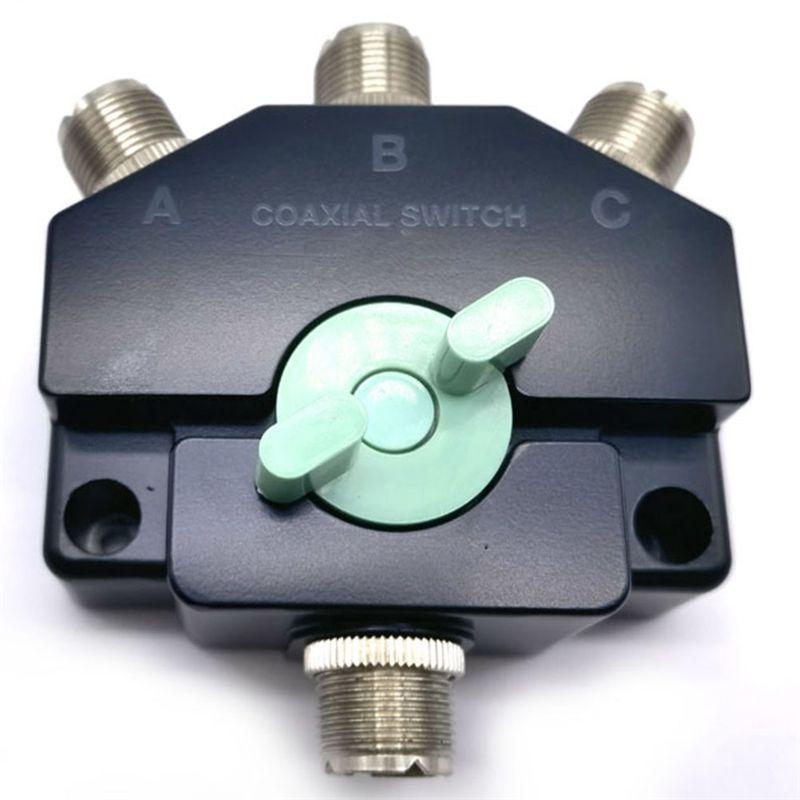 Aug. 1 Piece CO-301 Wideband Coax Switch 3 Port Antenna Repeater Heavy Duty For Diamond