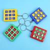 6Pcs Stress Relief Rotating Toy Keychain Educational Chess Game Keyring Puzzle Game Toy Accessories Puzzle Game Keychain