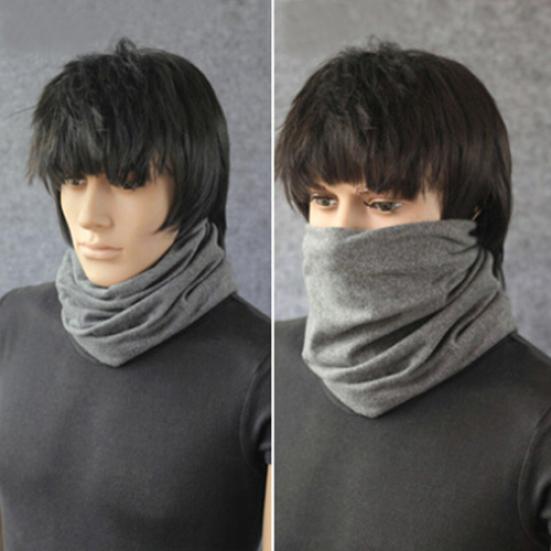 Women Men Fashion Winter Warm Crochet Knit Scarf Hip-Hop Cap Beanie Hat