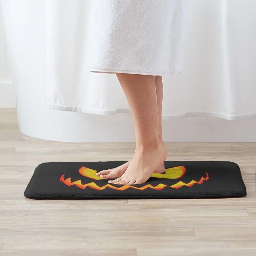 Non-Slip Carpet Happy Halloween Trick Or Treat Doormat Living Room Kitchen Mat Welcome Decor Rug