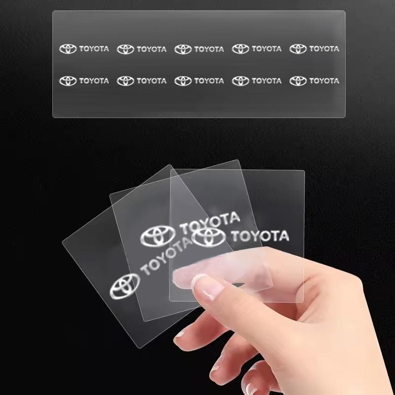 WTRK1 For Toyota Corolla Yaris Aygo Prius Camry Auris Avensis 3D Metal Emblem Sticker Car Interior Decoration Decals Accessories