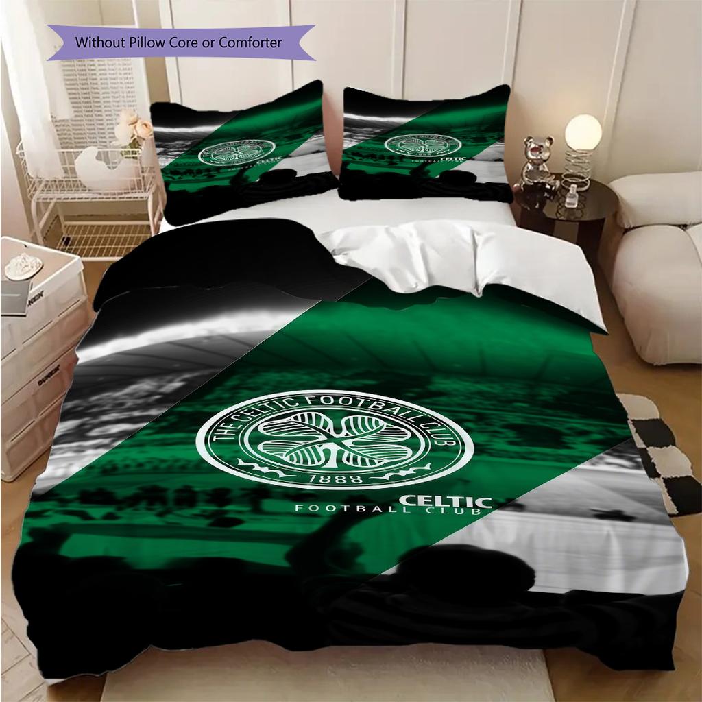 Celtic Heritage Pride Three-piece Set(1 * Duvet Cover + 2 * Pillowcase, Without core)Soft and Comfortable Bedding Set Christmas Birthday Gift