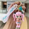 Kawaii Hatsune Miku Keychain Anime Doll Bag Pendant Cartoon Small Decoration Accessories Car Key Chain Backpack Charm Gifts