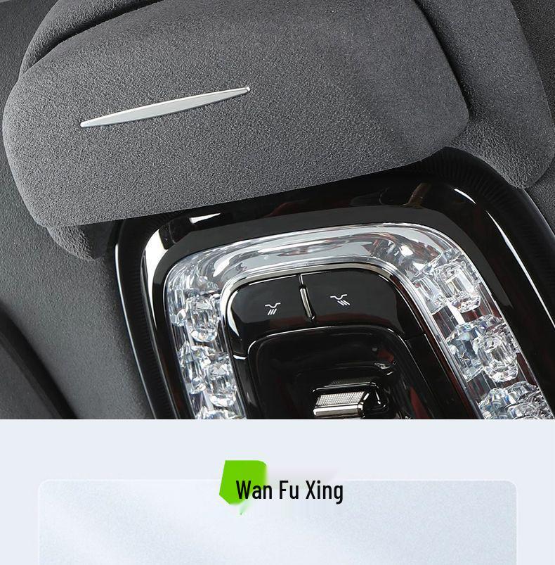 Fu Xing: Compatible Sunglasses Storage Box for 26 Zeekr 8X Car Models - Ideal Car Interior Accessory.