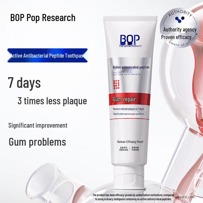 Bop Active Antibacterial Peptide Gum Repair Toothpaste