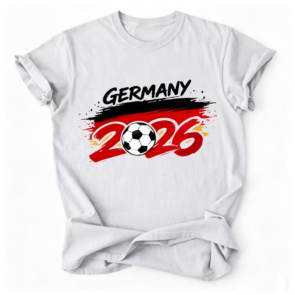 Men's Printed Round Neck T-Shirt Casual Sports Short-Sleeve Top