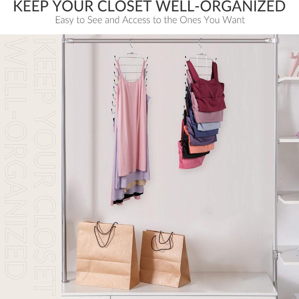 Stainless Steel Underwear Hanger Save Space Closet Organizers  for Chest Storage