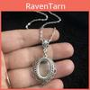 Viking Style Magnifying Necklace Gothic Steampunk Vintage Jewelry For Women