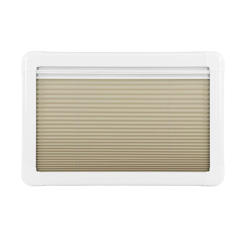 RV Push Out Window 700x450mm Double Layer UV Resistant Sound Heat Insulation External Exit Window wi