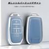 OFFCURVE Pouzdro na klíče Toyota s 5 tlačítky Kryt na klíče odolný proti nárazům Ochrana proti poškrábání Stylový dobrý dotek Luxus Žádné rádiové rušení Nové Vo