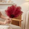 Handmade Craft Feather Rose Fan Soft Fluffy Chinese Hand Fan Fan  Party Occasions