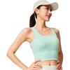LiNing Fitness Series Brand Logo Stitching Top Sports Bra Women tops AUDW018-3