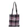 81279700-0050-0000 FTL TARTAN CHECK TOTE BAG