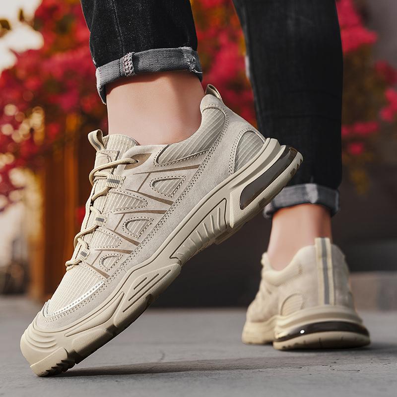 Pánské boty Tenisky Pánské tenisky Luxusní boty Pánské ležérní Trenér Závody Prodyšné módní povaleče na běhání Boty pro muže