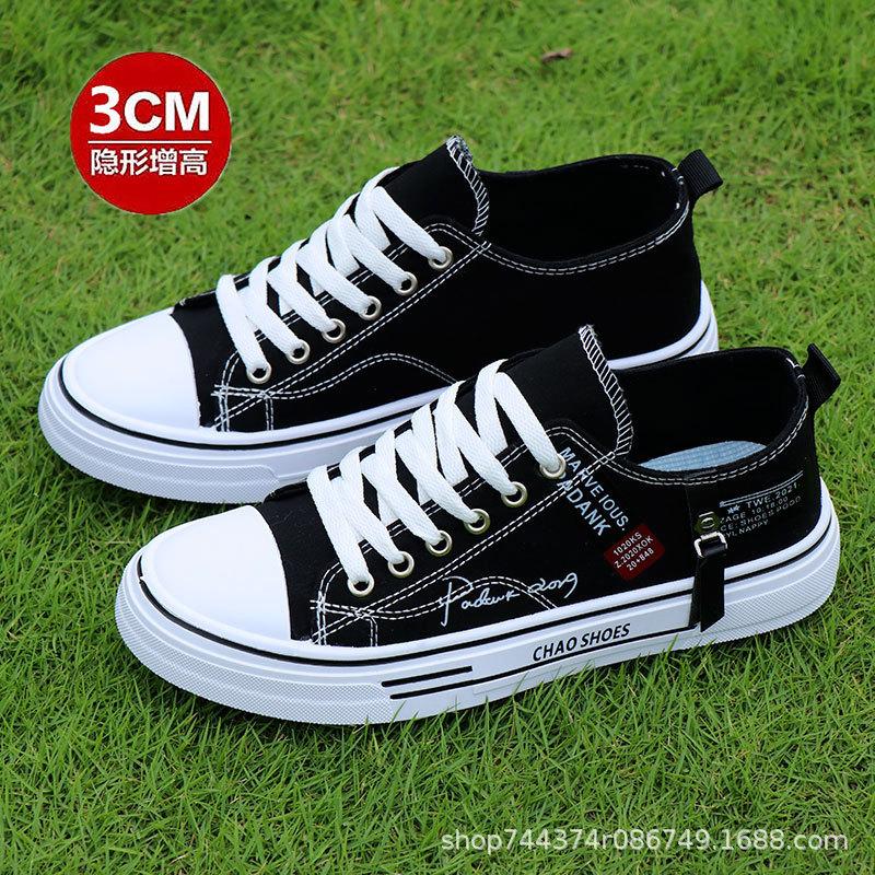 Shoes Spring and Autumn New Canvas Shoes Soft-soled Non-slip Board Shoes Student Leisure