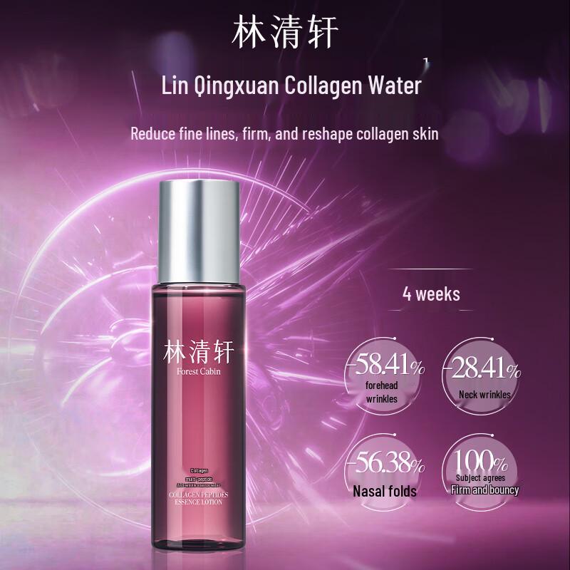 Linqingxuan Collagen Polypeptide Anti-Wrinkle Cream & Essence Water Set