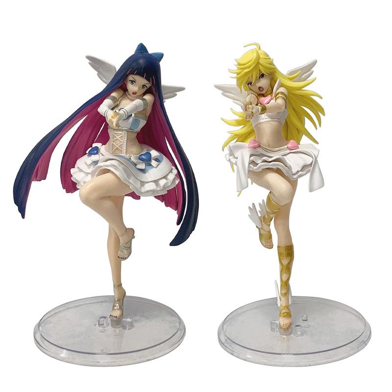 20cm Panty Kous met Jarretel Anime Figuur Panty Kous PVC Anime Actiefiguren Model Anime Cartoon Model Speelgoed Cadeau