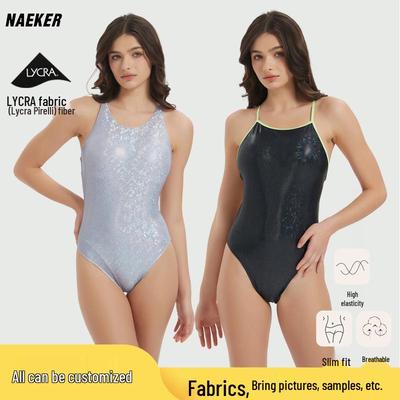 Bañador de una pieza tipo triángulo para mujer - Nuevo Estilo de Competición Caliente, Sexy y Profesional para Primavera