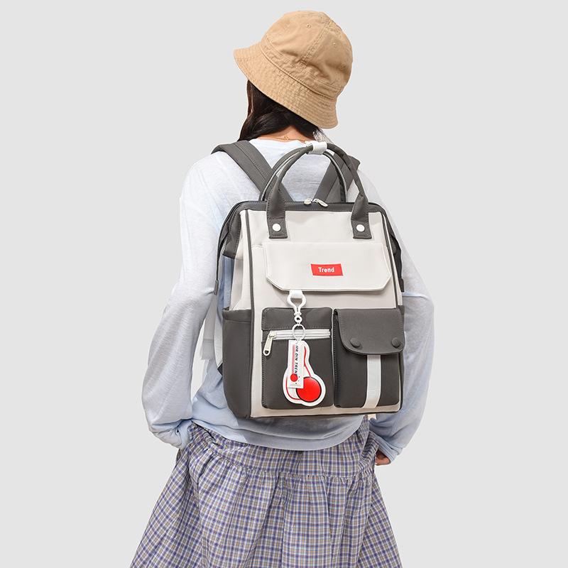 Schoolbag Mi Bag Multifunctional Maternal and Infant Bag Portable Multipurpose Large Capacity Fashion Mom Bag Travel with Baby Maternity Bag