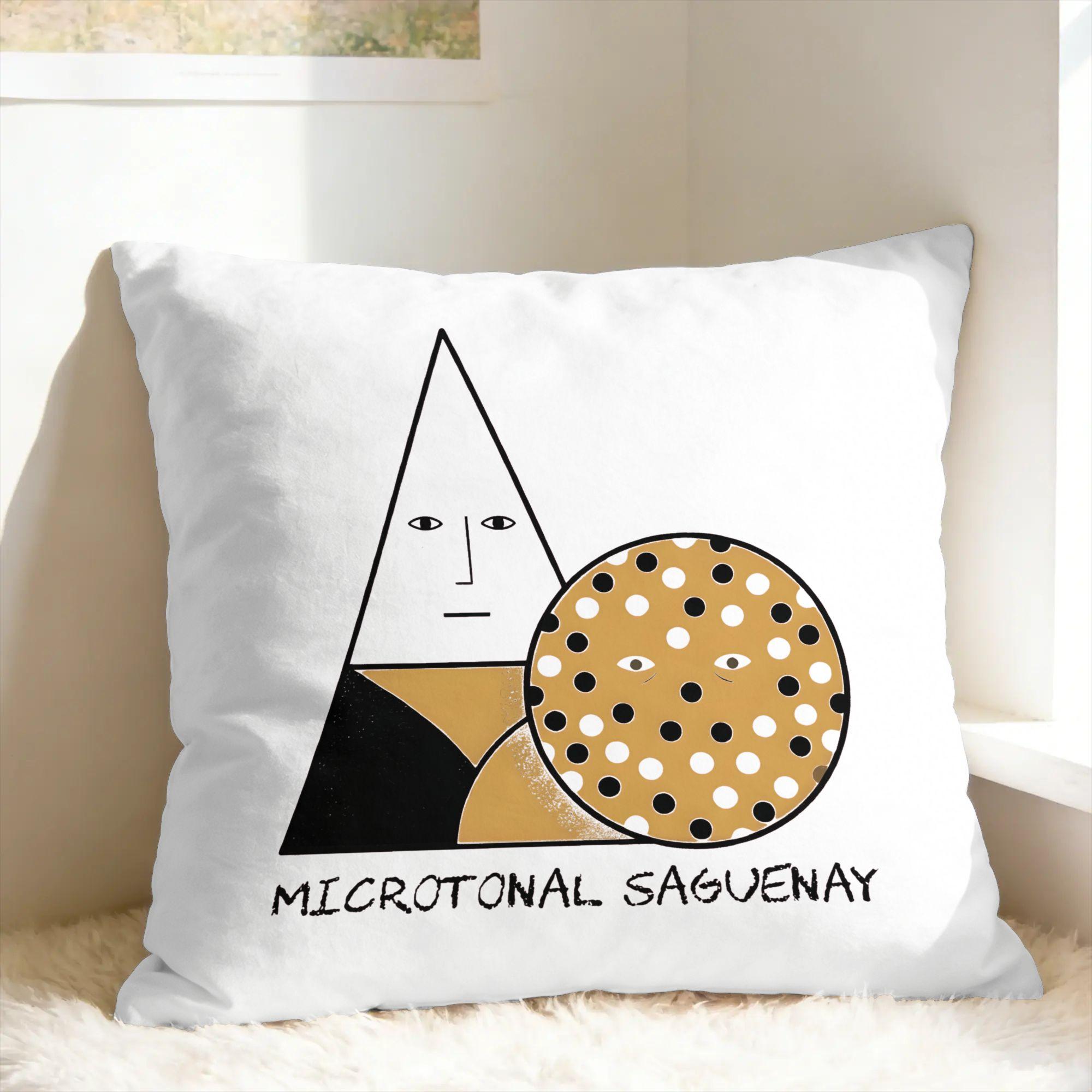 Fine Glasses Unisex Pillow Cover Angine De Poitrine Band Novelty Pillow Case For Living Room Chair Pillowcases