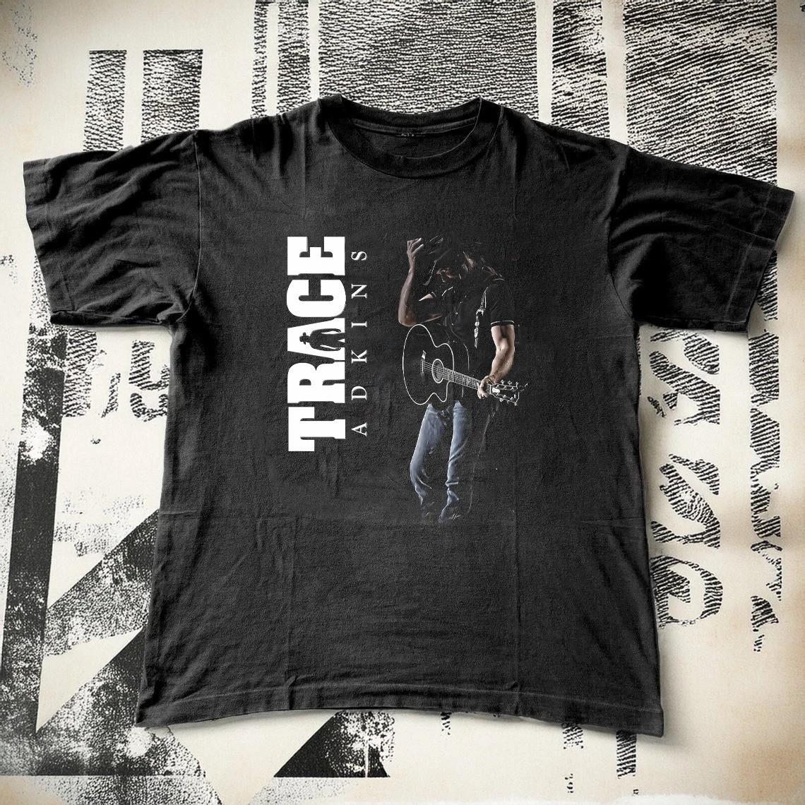 Trace Adkins Black Cotton Shirt All size S-5XL Unisex BL2237 XXXL