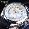 New jaragar European and American men's fashion and leisure hollow multi-functional large dial, automatic mechanical watch