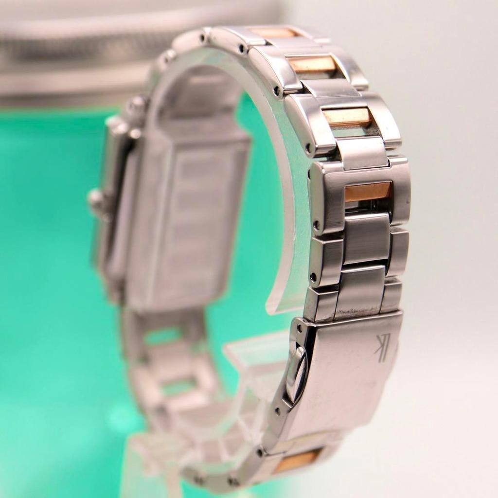 [USED] SEIKO Lucia Square Silver Women's Quartz Watch 913