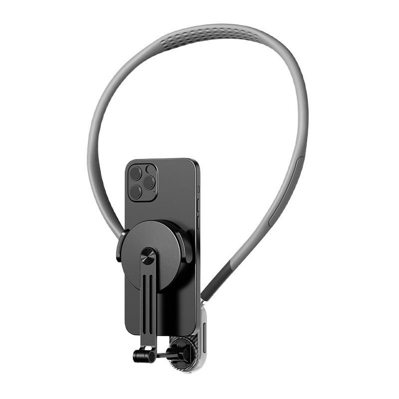 Anti-Shake Magnetic Neck Phone Holder & Chest Mount for Action Cameras