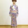 Kinderen Polka Dot Pailletten Zeemeermin Optreden Kostuum Bell Bottoms